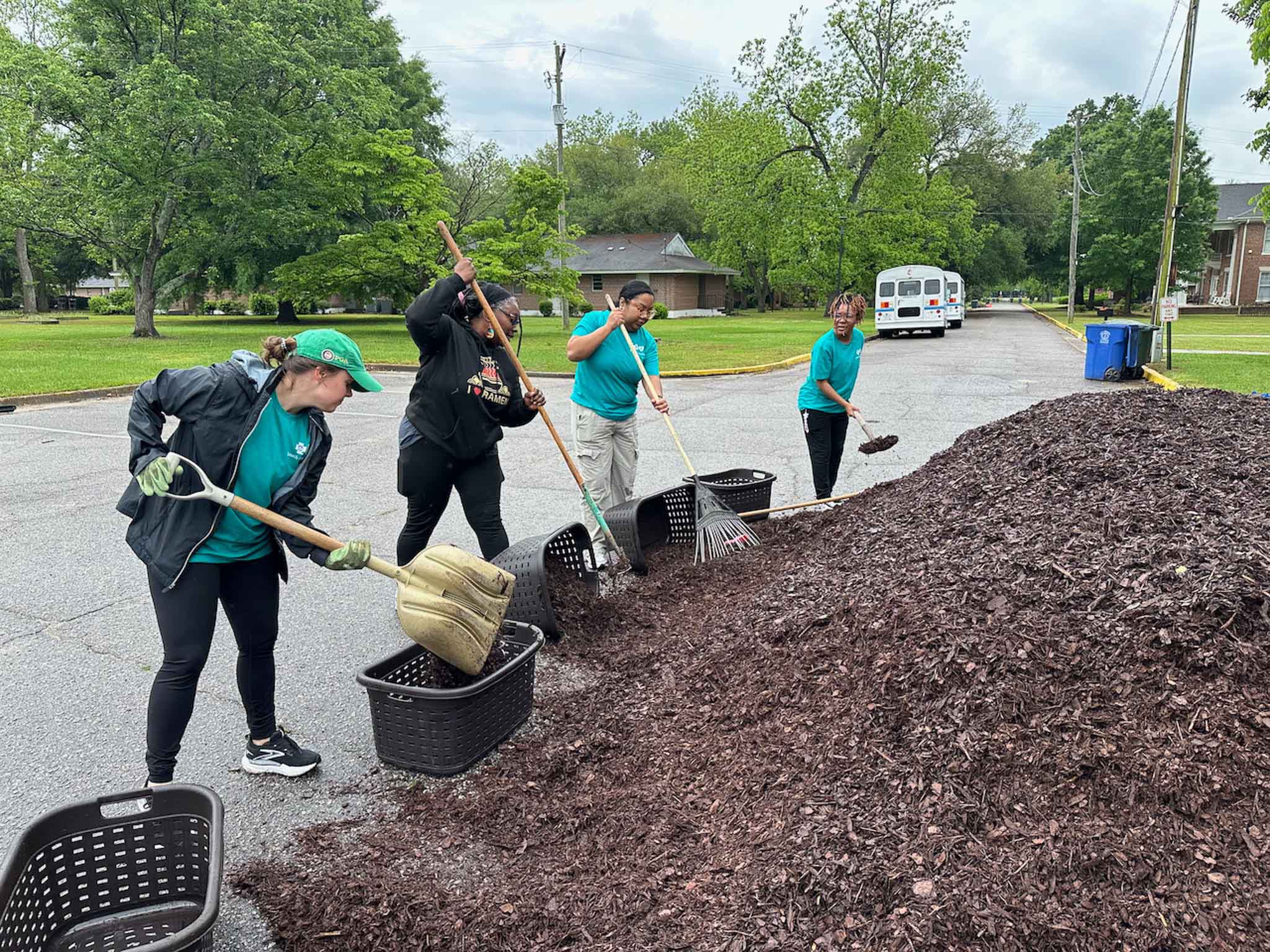 digging dirt