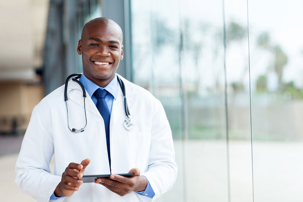 doctor with stethoscope