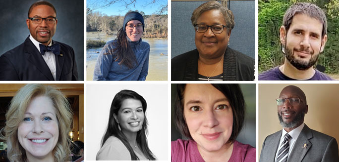 faces of several of bluecross employees